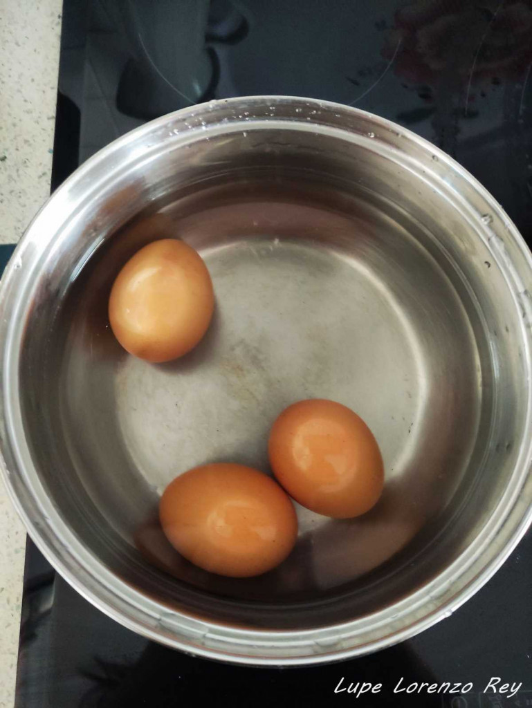 Huevos cocidos
