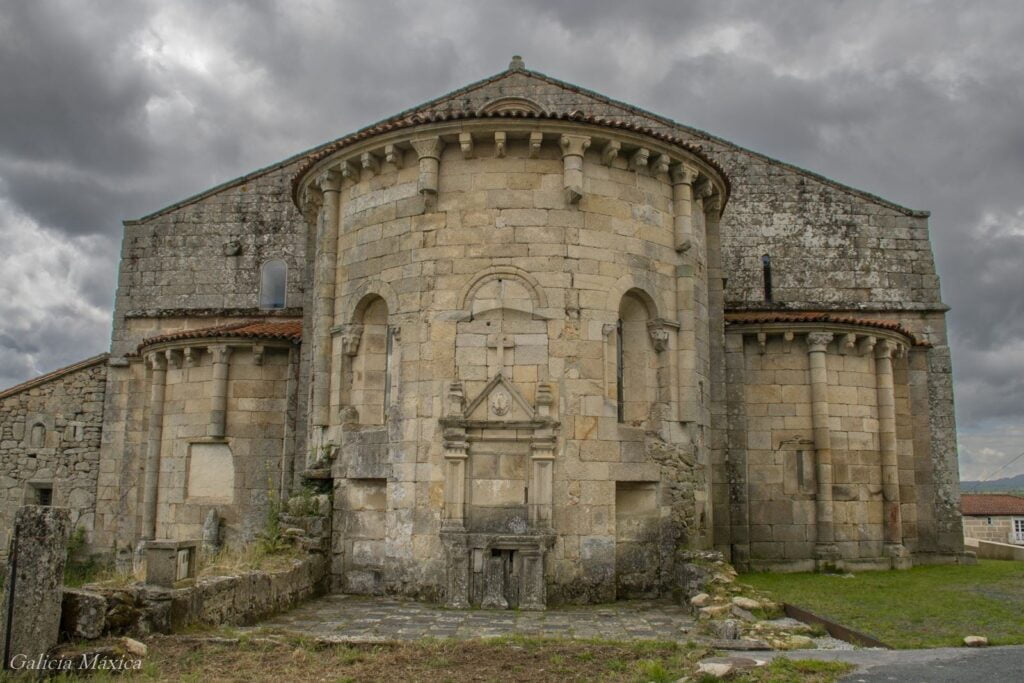 Ábside de la iglesia románica
