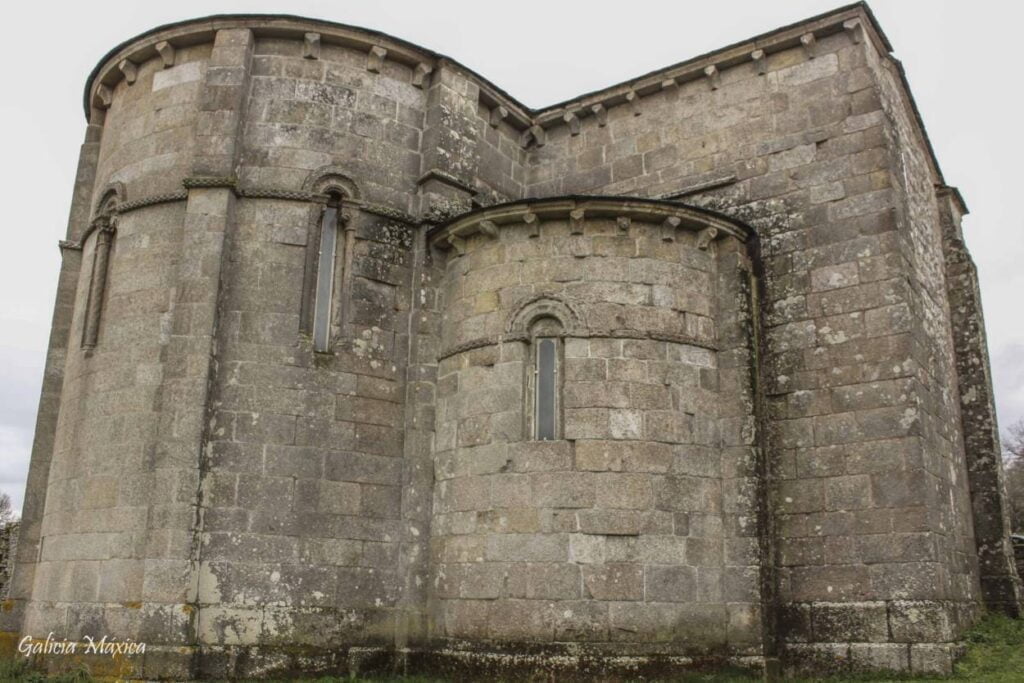 Ábside de la iglesia de Vilar de Donas