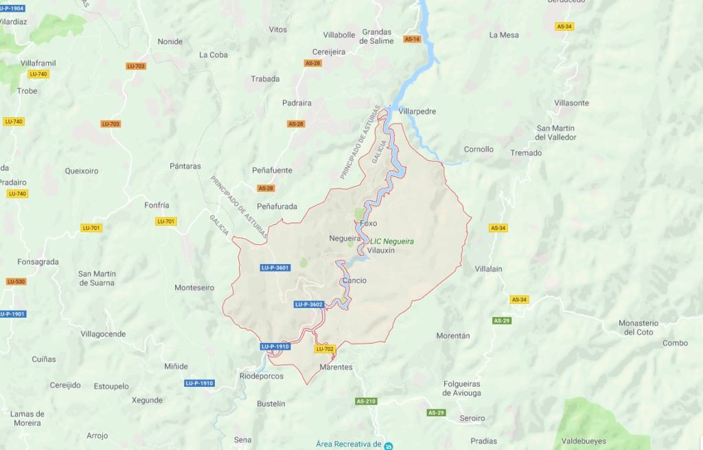 El concello con menos habitantes