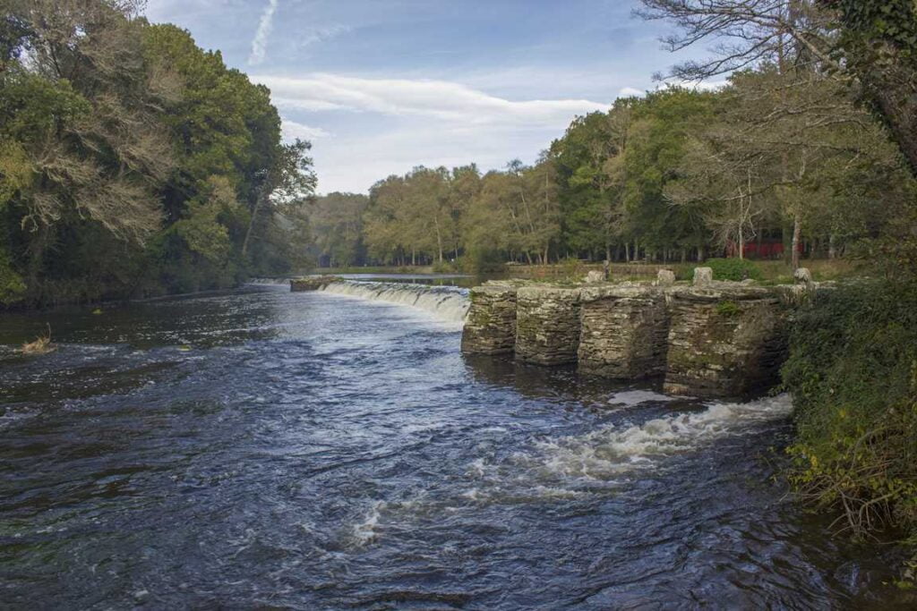 Caneiro, pesqueira y poios
