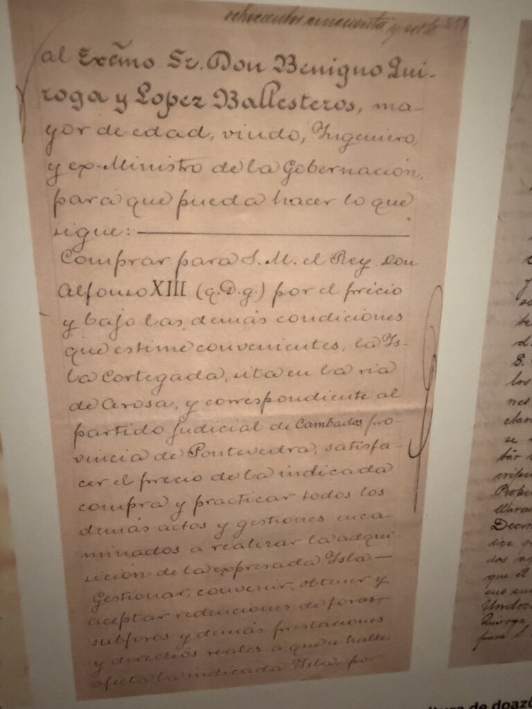 La isla de Cortegada