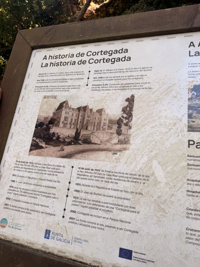 La isla de Cortegada